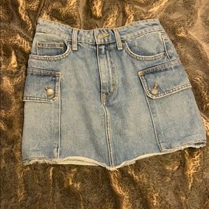 LF Denim Margo Colin Cargo Skirt from Carmar